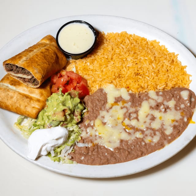 Chimichanga Dinner.