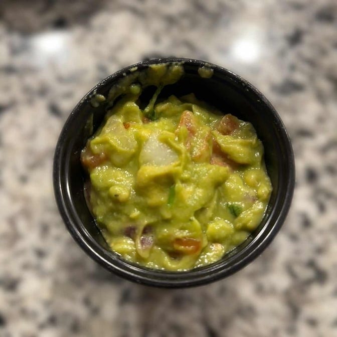 A6 Guacamole Dip.