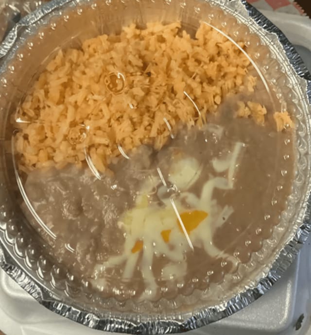 Side Rice & Beans.