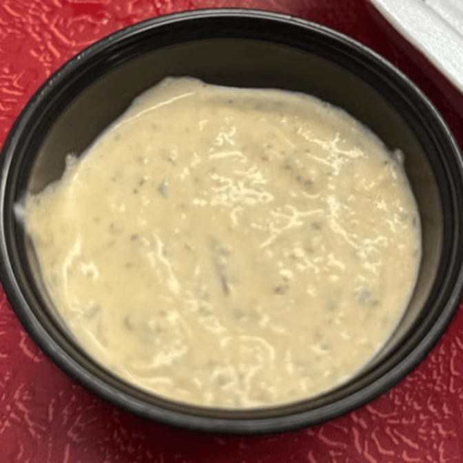 Side Garlic Sauce.