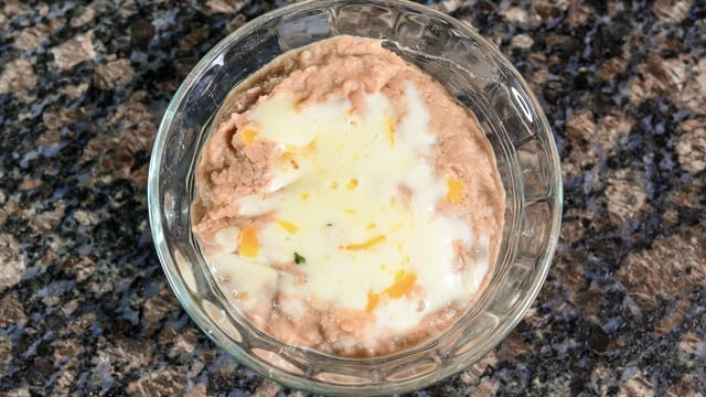 #7 Refried Beans.