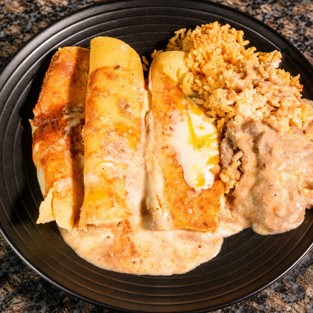 LsP.17 Cheese Enchiladas.