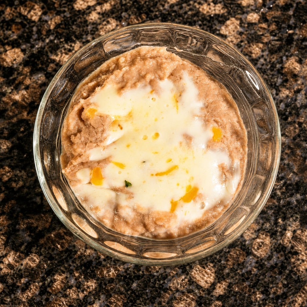 #7 Refried Beans.