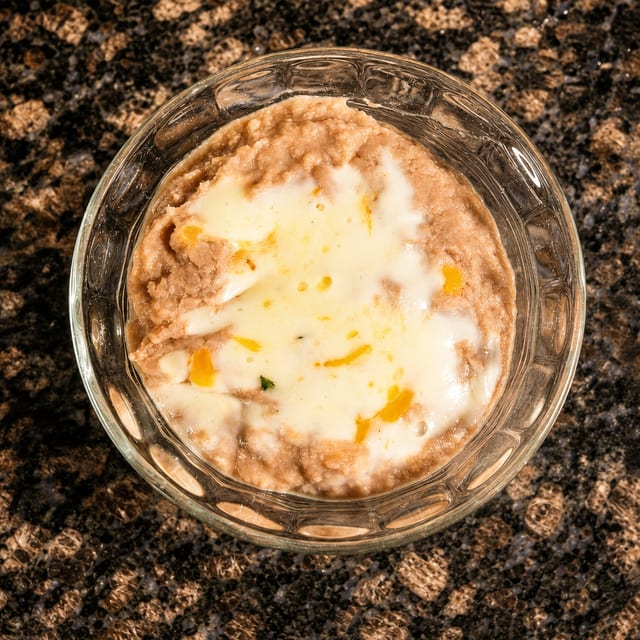 #7 Refried Beans.
