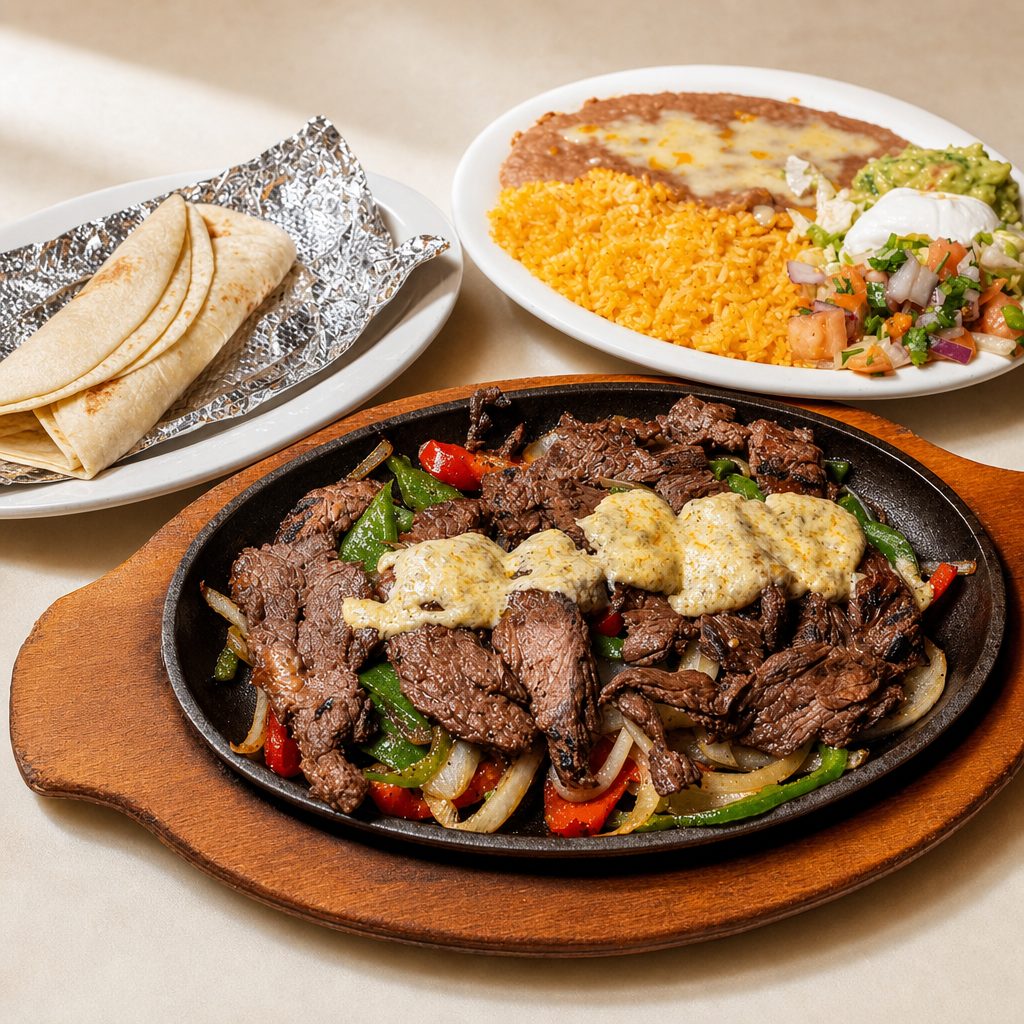 Fajitas for 2.